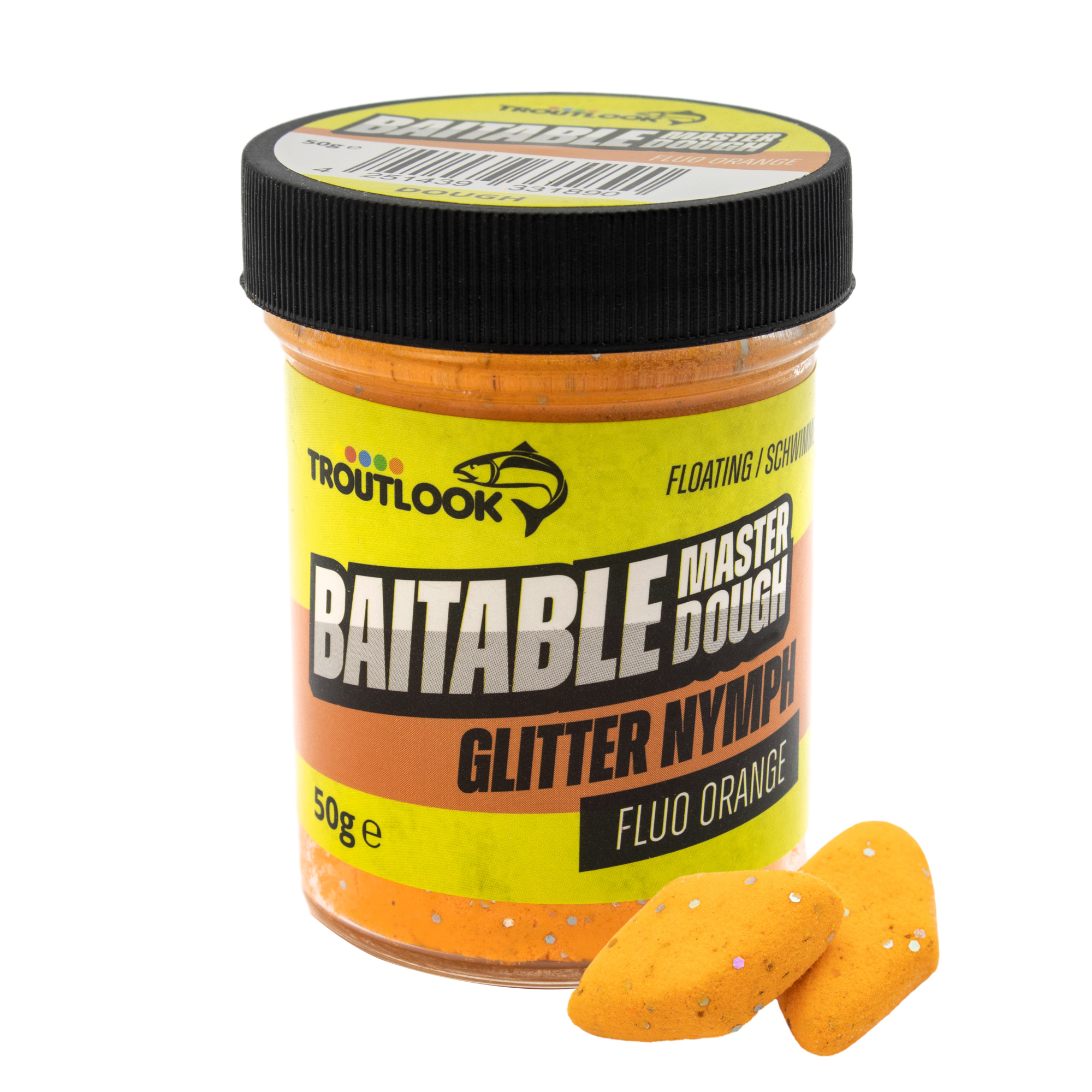 Troutlook Master Dough Pâte à Truite 50g Glitter Fishy
